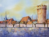 Obernai-Les remparts
