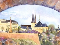 Luxembourg panoramique