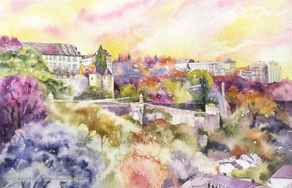 Luxembourg aux couleurs automne
